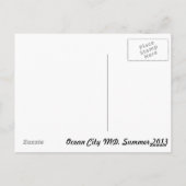 Carte postale Ocean City Maryland été 2013 (Dos)