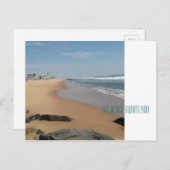 Carte Postale Ocean City Maryland, Plage (Devant / Derrière)