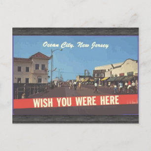 Carte Postale Ocean City, New Jersey, Vintage