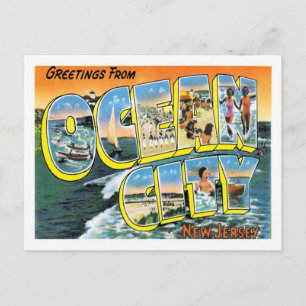 Carte Postale Ocean City NJ États-Unis