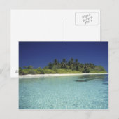 Carte Postale Océan Indien, îles Maldives. (MR) (Devant / Derrière)