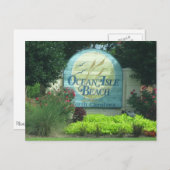 Carte Postale Ocean Isle Beach (Devant / Derrière)