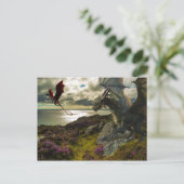 Carte Postale Océan Magique de la Falaise du Dragon (Debout devant)