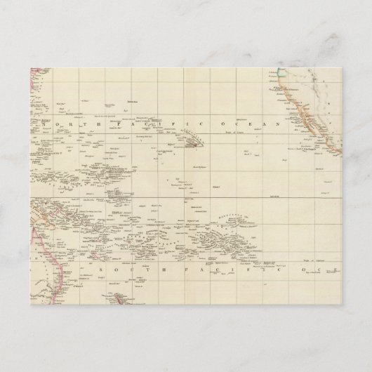 Carte Postale Océan Pacifique (Devant)