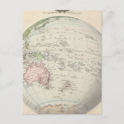 Carte Postale Océan Pacifique (Devant)