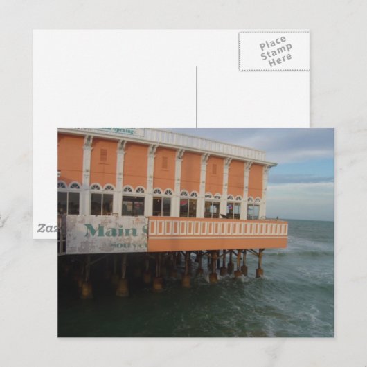 Carte postale Ocean Pier (Devant / Derrière)