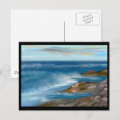 Carte postale Ocean Roar (Devant / Derrière)