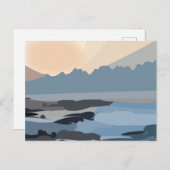 Carte Postale Ocean Sea Sky Nature (Devant / Derrière)