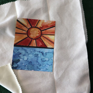 Carte Postale Océan Soleil                                      