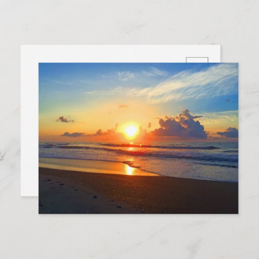 Carte Postale Ocean Sun (Devant / Derrière)