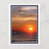Carte Postale Ocean Sunrise (Devant)