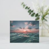 Carte postale Ocean Sunset (Debout devant)