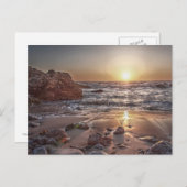 Carte postale Ocean Sunset 2 (Devant / Derrière)