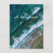 Carte postale Ocean Water Beach Waves (Devant)
