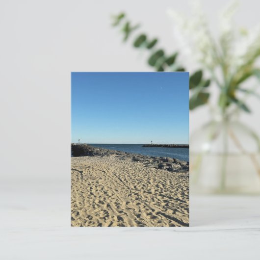 Carte postale Ocean Waterscape Beach (Debout devant)