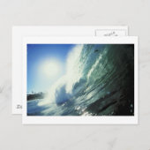 Carte postale Ocean Waves (Devant / Derrière)