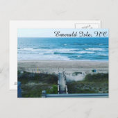 Carte postale Ocean Waves Early Morning (Devant / Derrière)