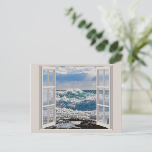 Carte postale Ocean Wide Entrante (Debout devant)