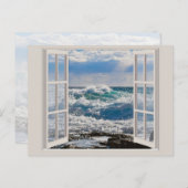 Carte postale Ocean Wide Entrante (Devant / Derrière)