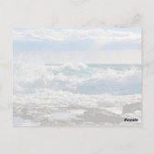 Carte postale Ocean Wide Entrante (Dos)