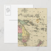 Carte Postale Océanie (Devant / Derrière)
