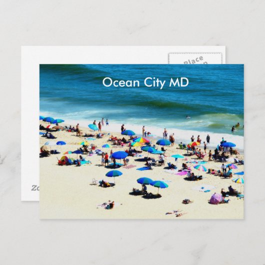 Carte Postale océanique (Devant / Derrière)