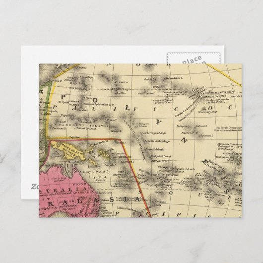 Carte Postale Océanique (Devant / Derrière)