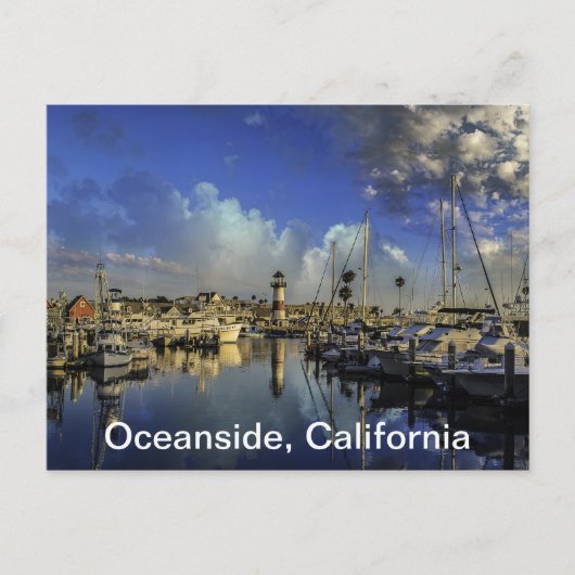Carte Postale Oceanside Harbor (Devant)