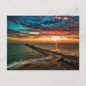 Carte Postale Oceanside Sunset (Devant)