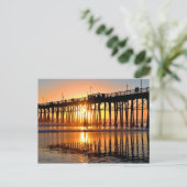 Carte postale Oceanside Sunset (Debout devant)