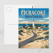 Carte Postale Ocracoke États-Unis (Devant / Derrière)