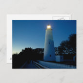 Carte Postale Ocracoke Light. (Devant / Derrière)