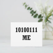 Carte Postale Octets-moi (Debout devant)