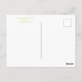 CARTE POSTALE OCTOBRE (Dos)