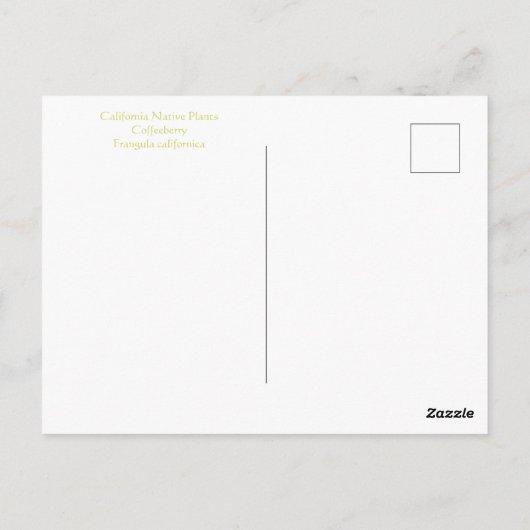 CARTE POSTALE OCTOBRE (Dos)