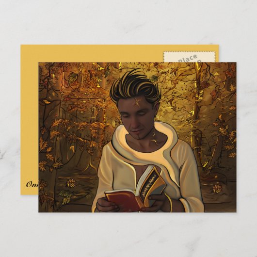 Carte Postale Octobre (Devant / Derrière)