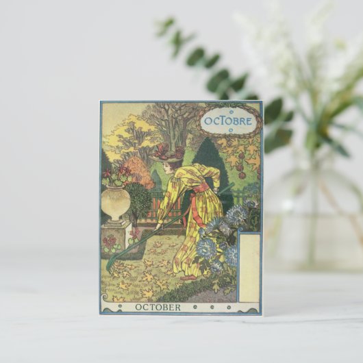 Carte Postale octobre (Debout devant)