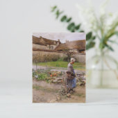 Carte Postale Octobre Les Citrouilles Carl Larsson (Debout devant)