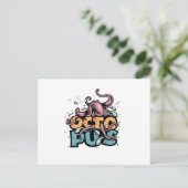 Carte postale Octopus (Debout devant)