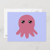 Carte Postale Octopus en amour (Devant / Derrière)
