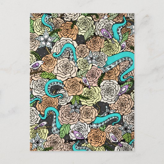 Carte postale octopus Garden (Devant)
