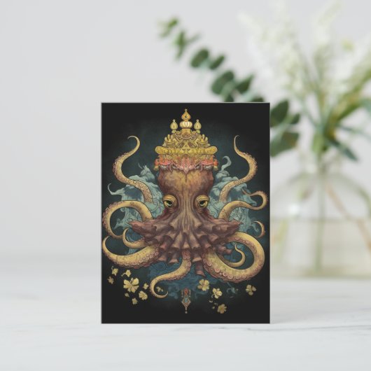 Carte Postale Octopus King (Debout devant)