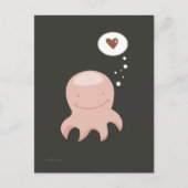 Carte postale Octopus Love (Devant)