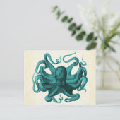 Carte Postale Octopus vintage (Debout devant)