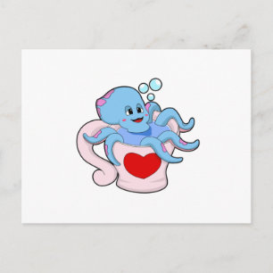 Carte Postale Octopus with Heart Cup.PNG