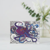 Carte Postale octpus ! (Debout devant)