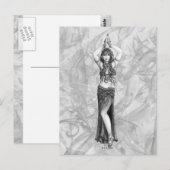 Carte Postale Odalisk (Devant / Derrière)