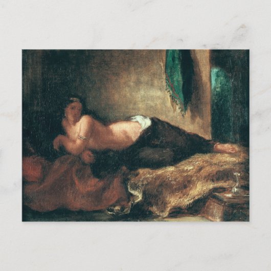Carte Postale Odalisque (Devant)