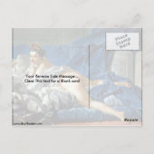 Carte Postale Odalisque De Francois Boucher (Dos)