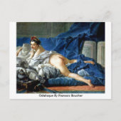 Carte Postale Odalisque De Francois Boucher (Devant)